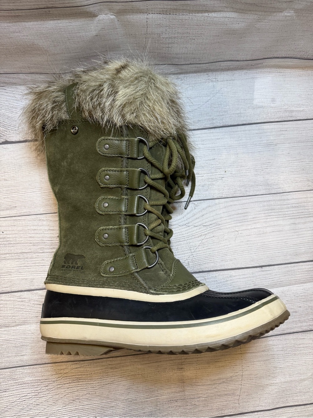 Sorel Women's Joan Of Arctic Boot (Nori/Dark Stone)